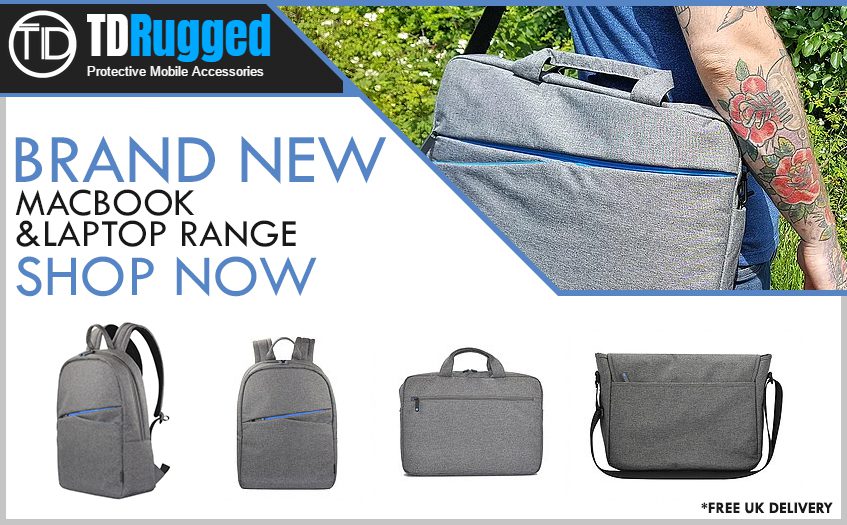 TD Rugged Protective Laptop Bags Banner
