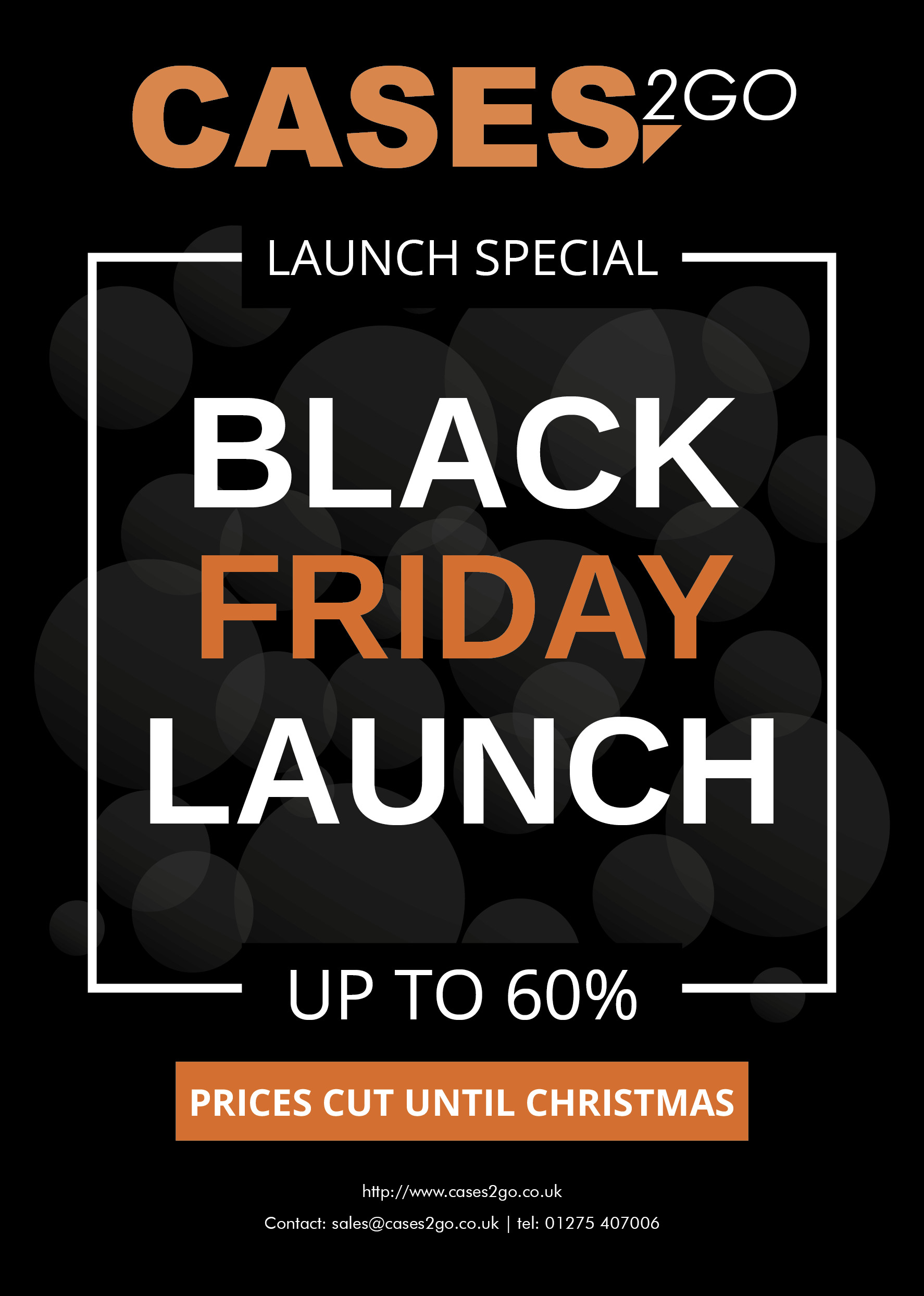 Cases2Go Launch Special - Black Friday Launch - ProTechnic