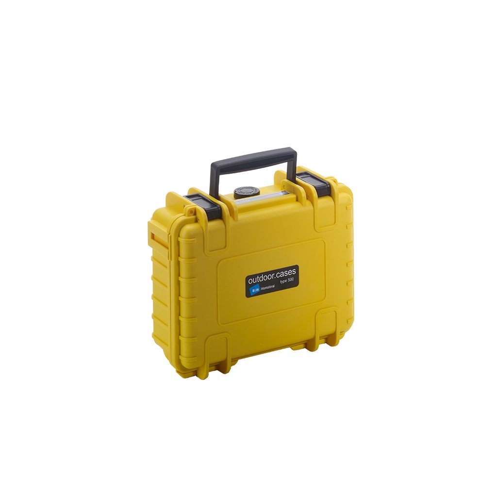 B&W Outdoor type 500 case yellow