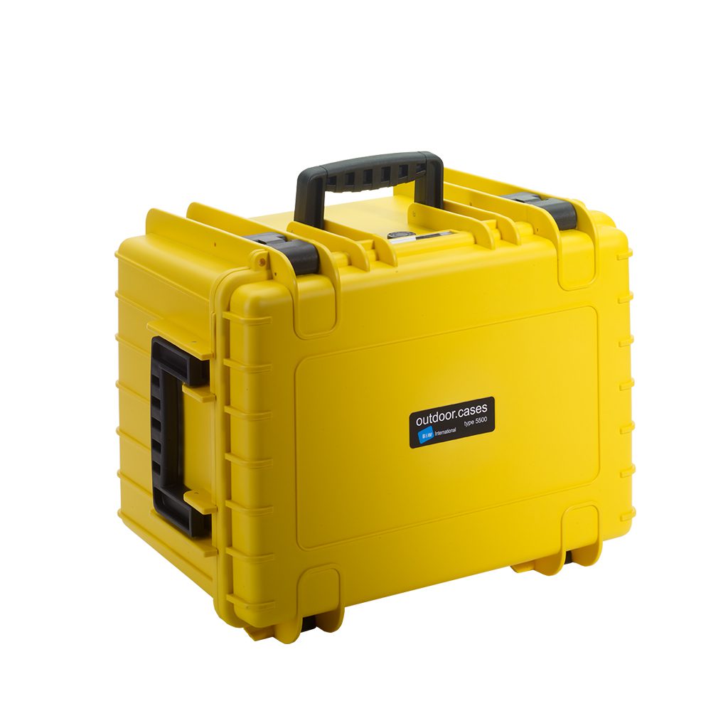 B&W Outdoor type 5500 case yellow