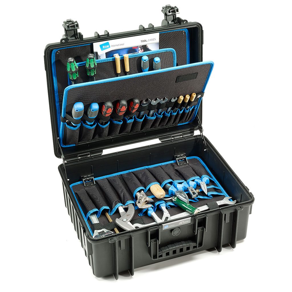 B&W JET 6000 tool case black