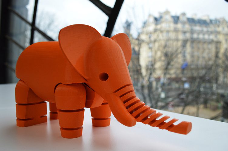 3D Printed Elephant