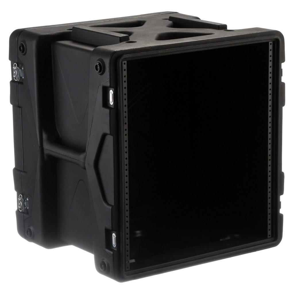SKB 12U Roto Shock Rack Case Black
