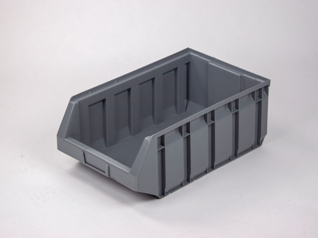 Stackable warehouse bin 30,0 liter, grey Protechnic Ltd